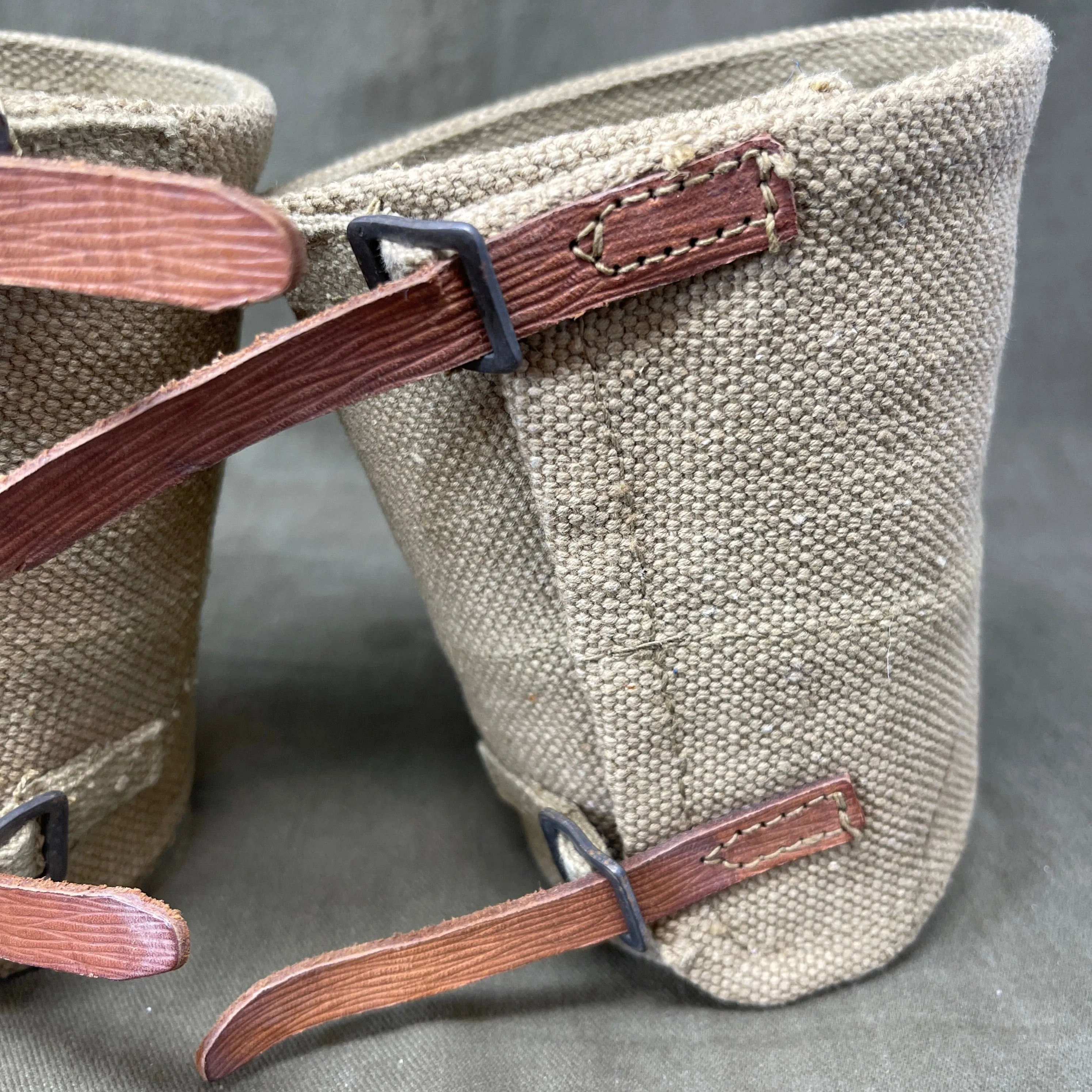 Original 1943 Dated British Army Anklets - Size 3