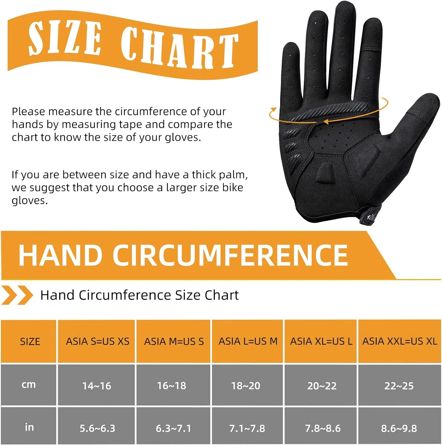 ROCKBROS Cycling Gloves Shock Absorbing Breathable