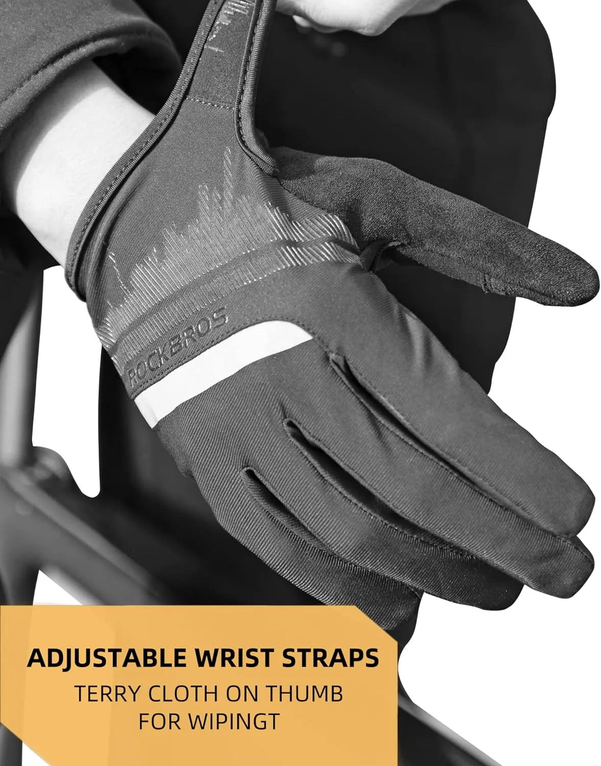 ROCKBROS Cycling Gloves Shock Absorbing Breathable