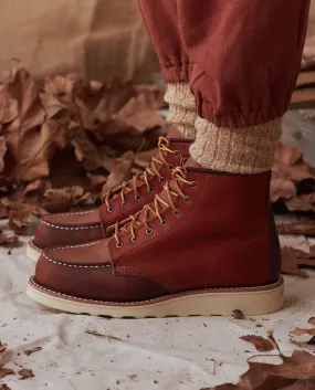 The Red Wing Heritage Boot. -- Heritage Brown Colorblock