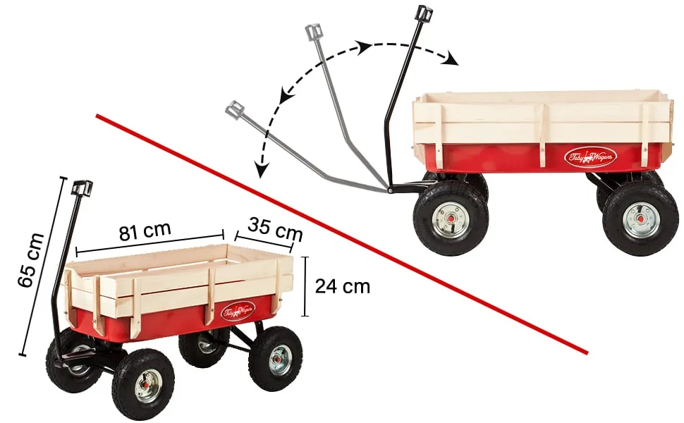 Toby All Terrain Pull Along Wagon