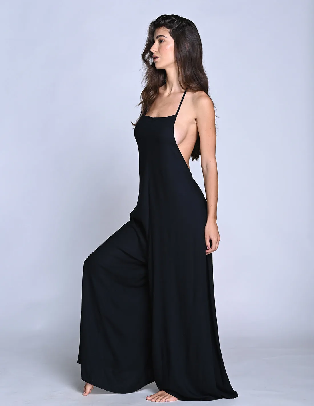 Trail Romper Black