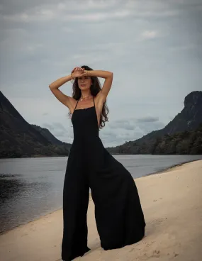 Trail Romper Black