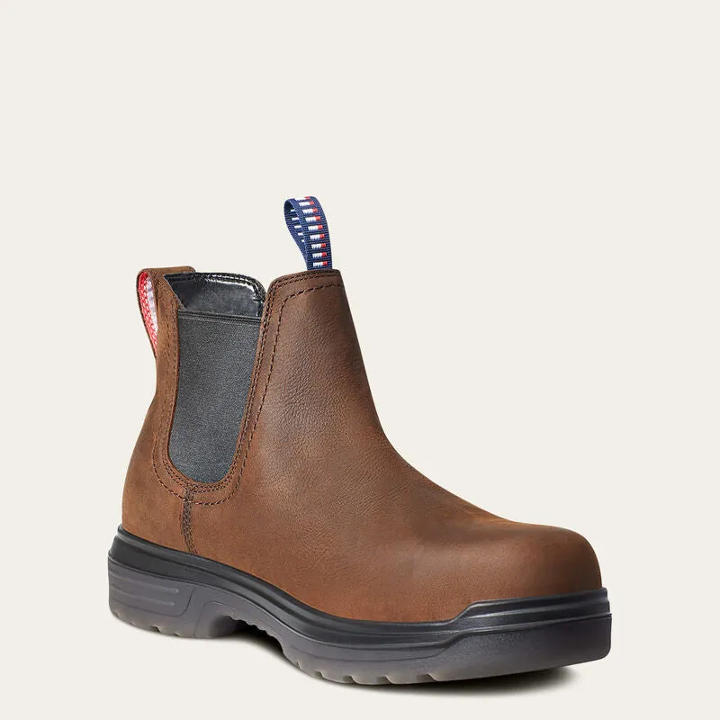 Turbo Chelsea USA Assembled Waterproof Carbon Toe Work Boot