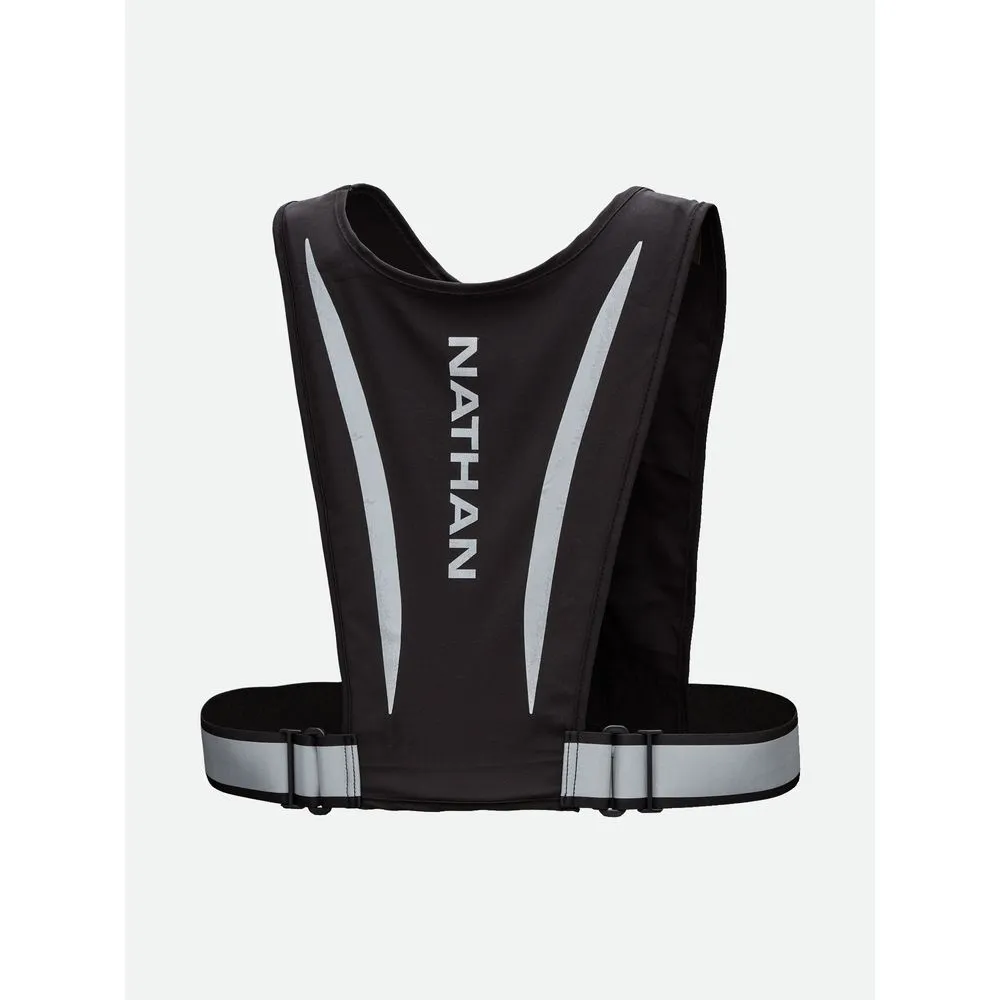 Unisex HYPERNIGHT REFLECTIVE STASH VEST - Black