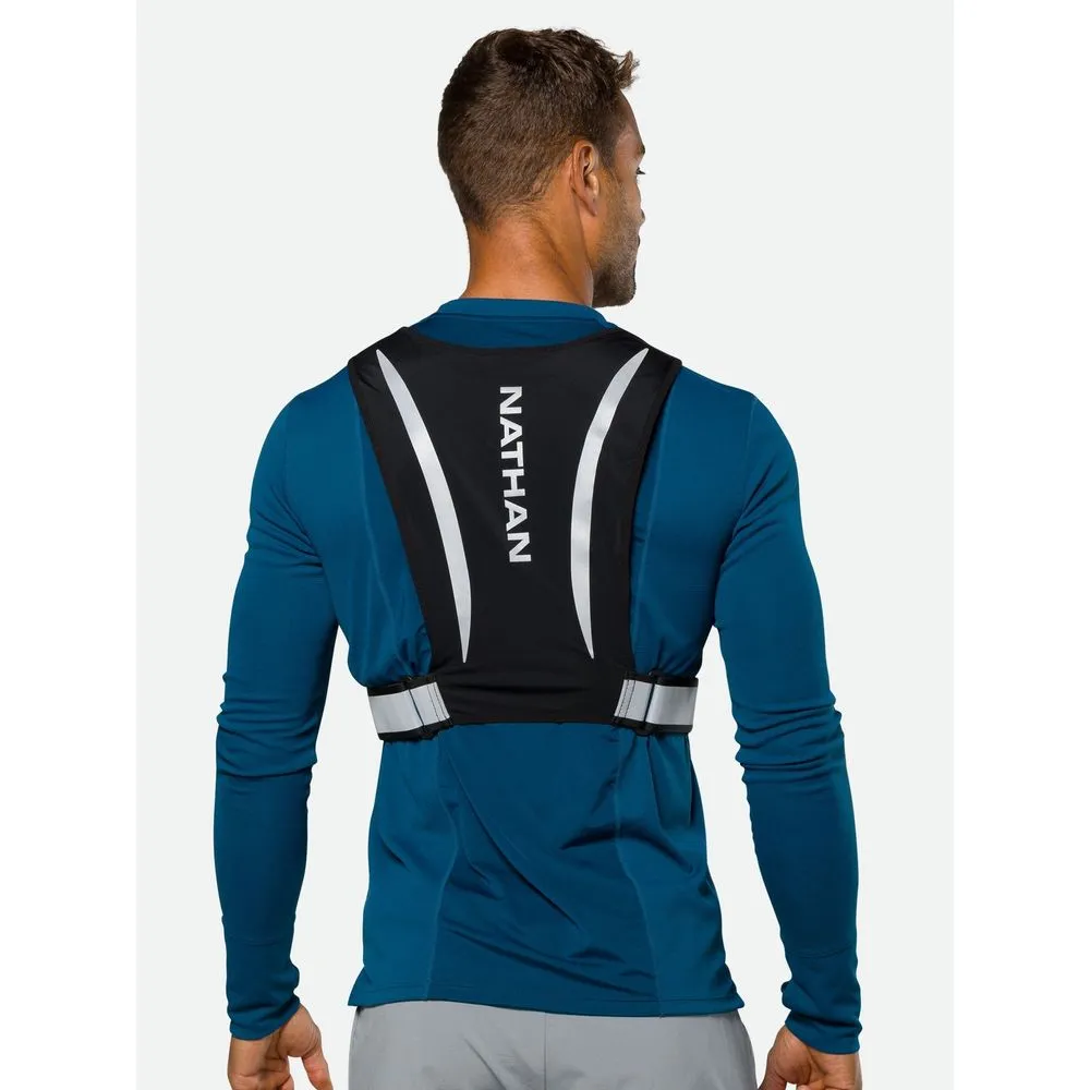 Unisex HYPERNIGHT REFLECTIVE STASH VEST - Black