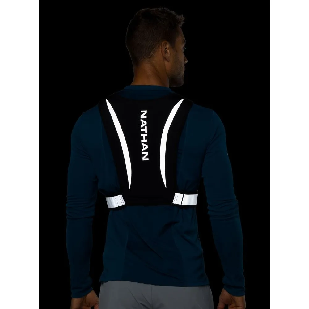 Unisex HYPERNIGHT REFLECTIVE STASH VEST - Black