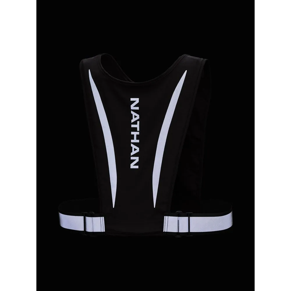Unisex HYPERNIGHT REFLECTIVE STASH VEST - Black