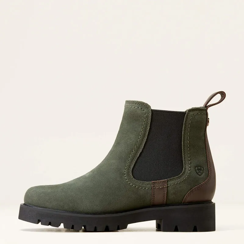 Women's Ariat Forest Green Wexford Lug H2O Boot