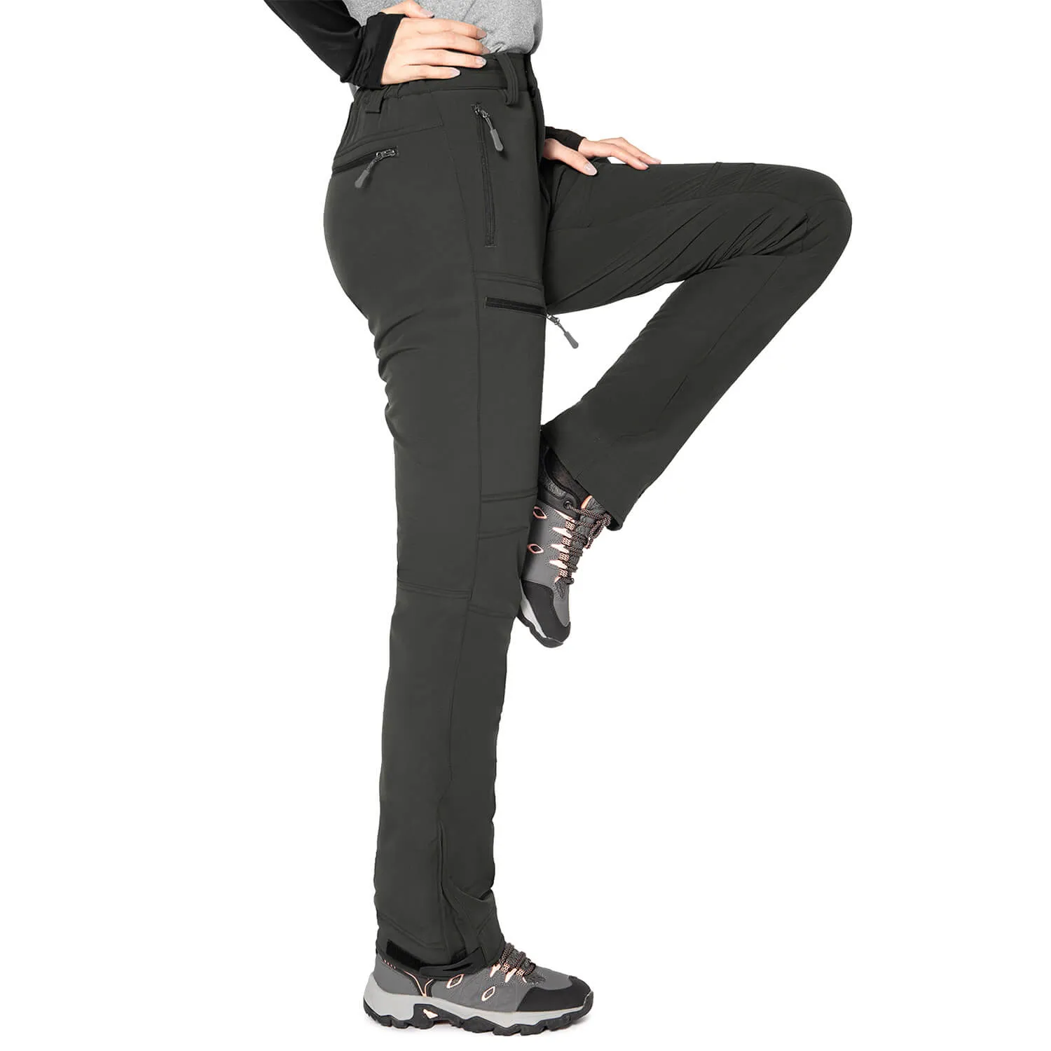 Women's Warm Hiking Pants for Winter 06