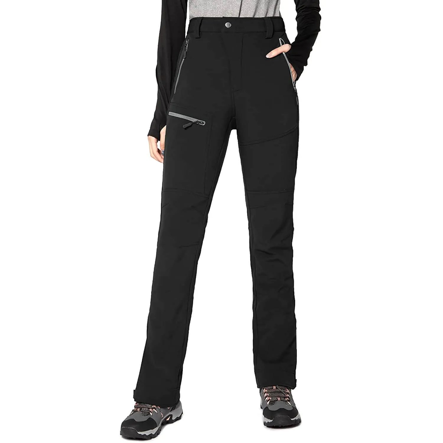 Women's Warm Hiking Pants for Winter 06